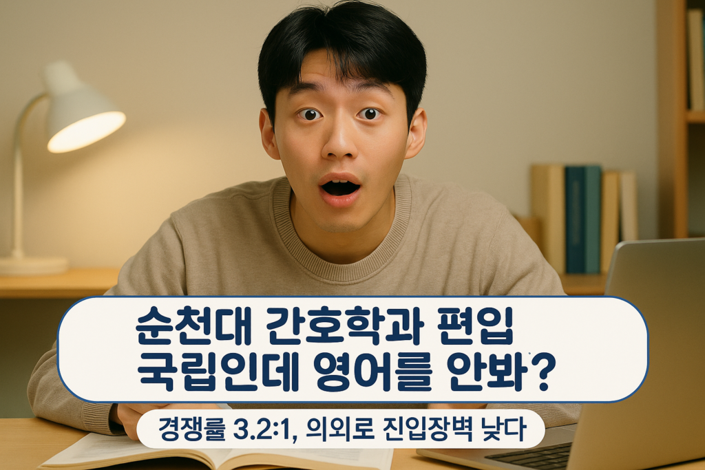 순천대 간호학과 편입
