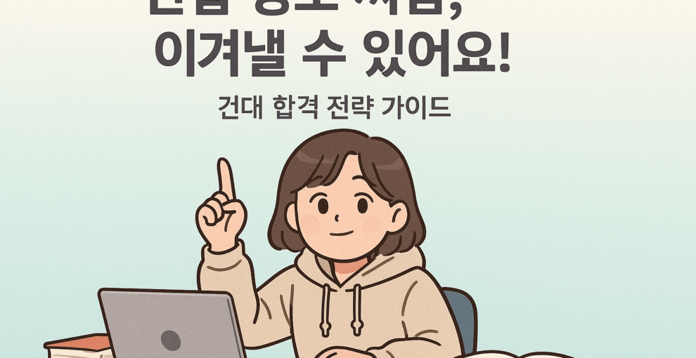 건국대 편입 요강 분석 인원, 경쟁률, 편입영어 수학