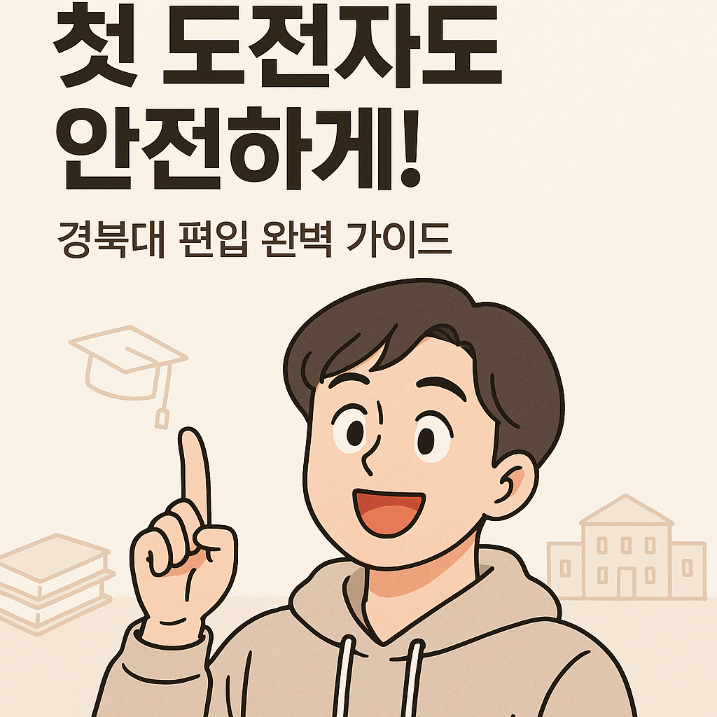 경북대 일반편입 학사편입 차이