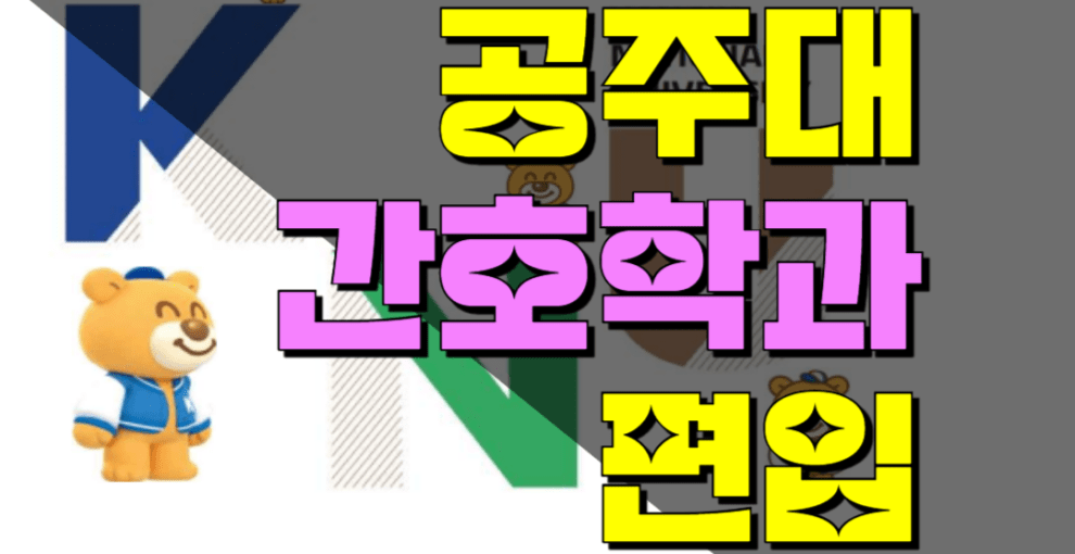 공주대 간호학과 편입 면접, 토익, 경쟁률 (충청, 대전 지역 목표하면 필독)